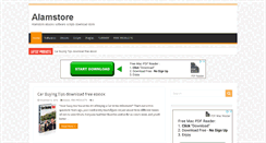 Desktop Screenshot of alamstore.com