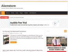 Tablet Screenshot of alamstore.com